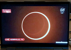 Annular Eclipse in Texas